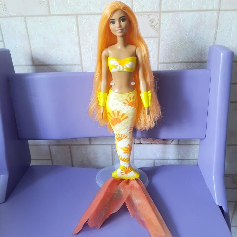 Barbie color reveal русалка русалонька
