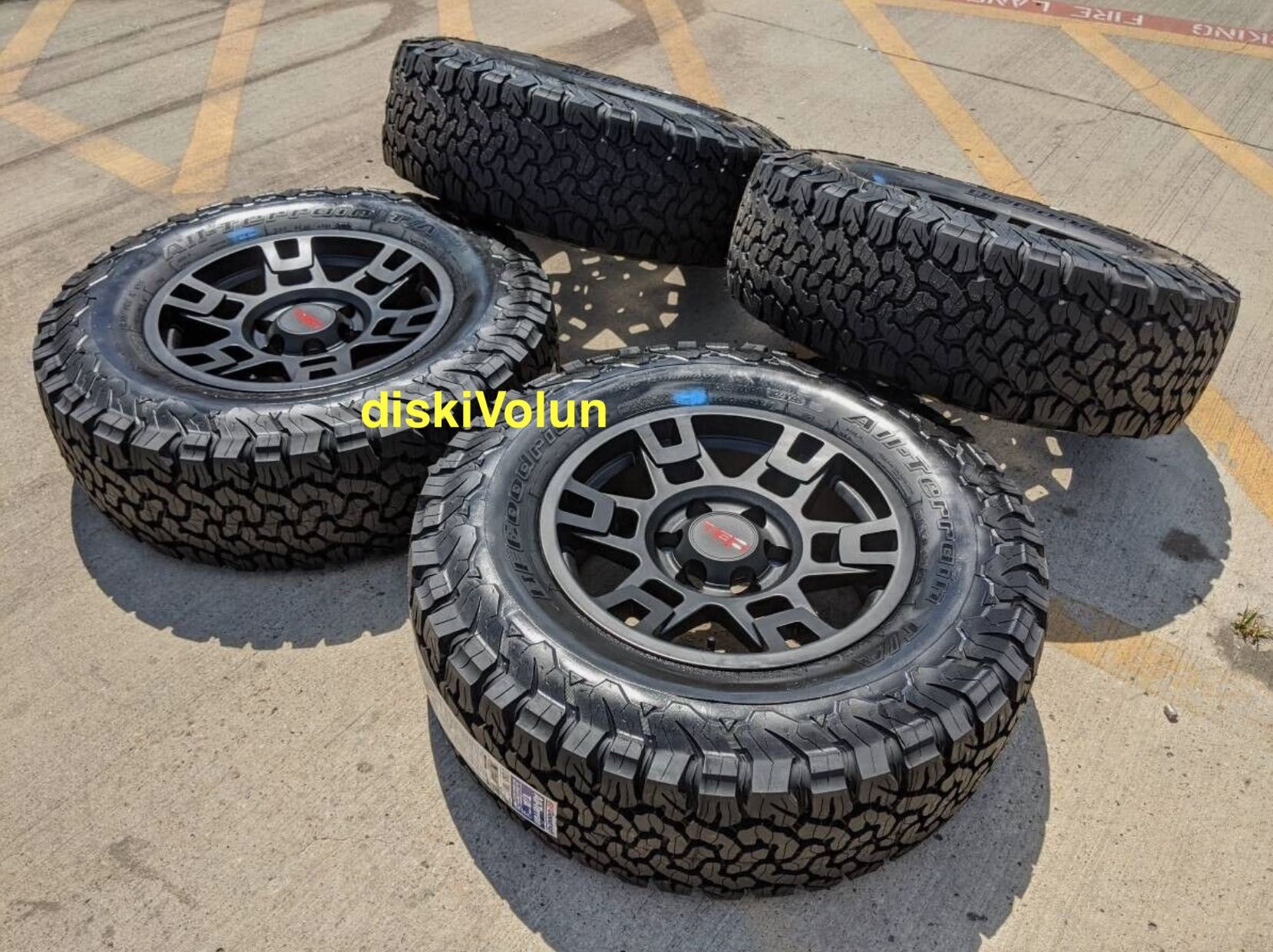 Оригинальные диски TRD R17 6x139 Toyota FJ Cruiser 4runner Hilux Prado