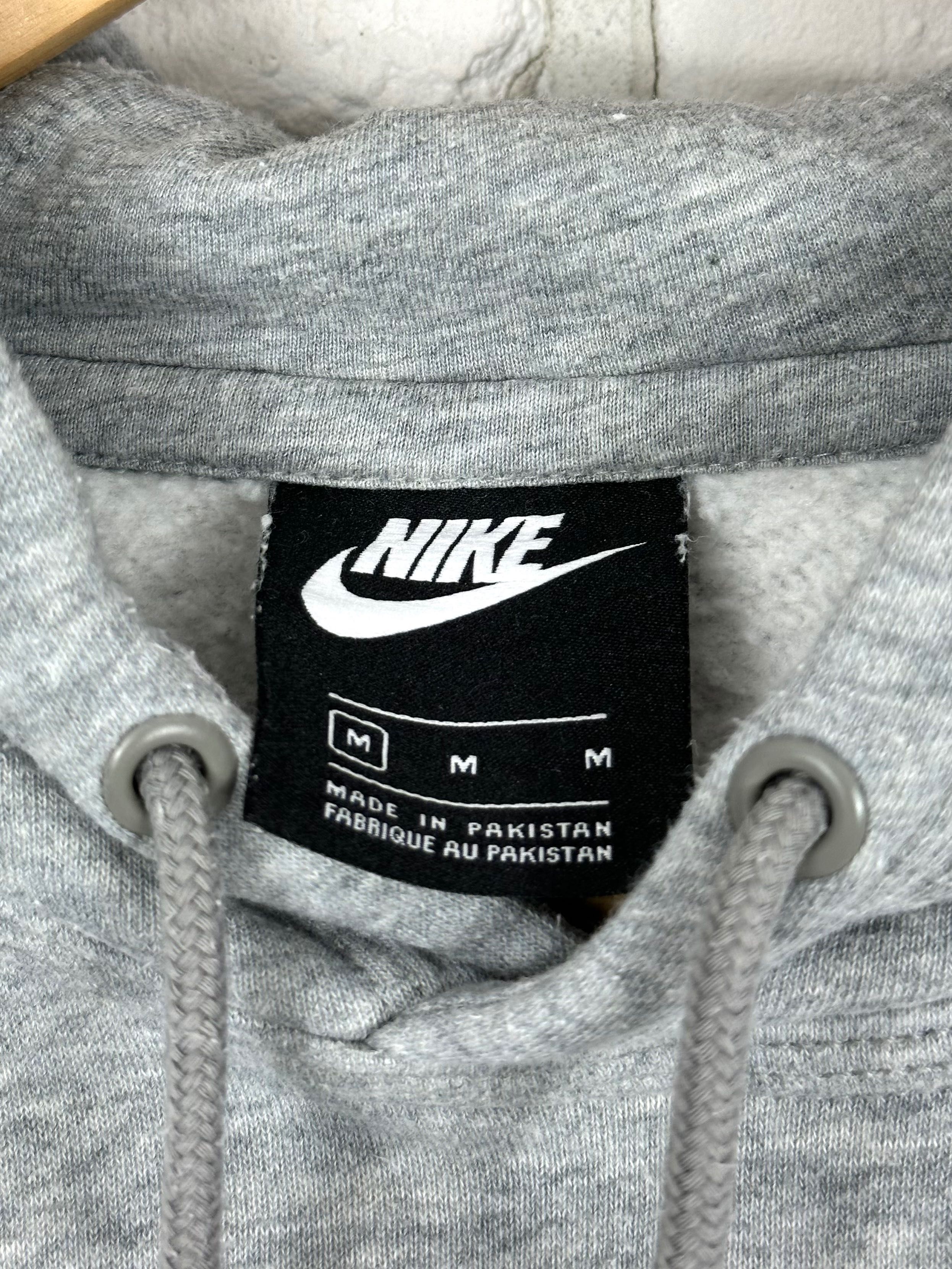 Bluza z kapturem szara Nike Club Hoodie Swoosh; hoodie