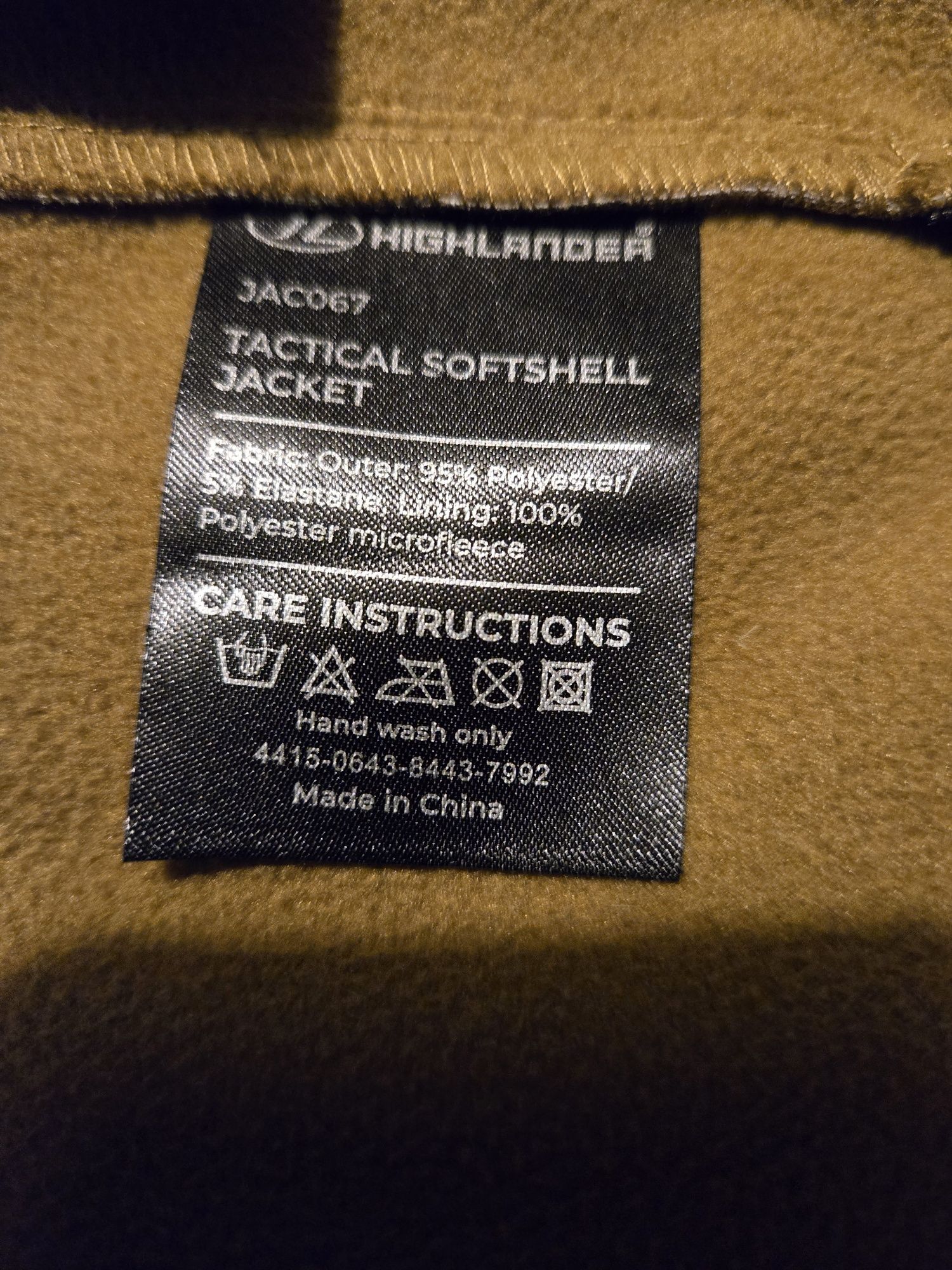 Kurtka  Highlander tactical  softshell jacket s