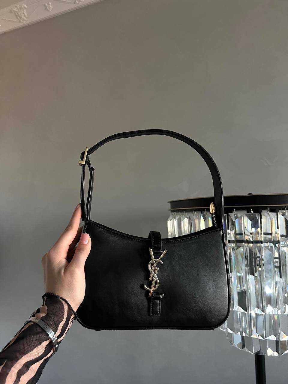 Сумочка жіноча Yves Saint Lauren Hobo Black