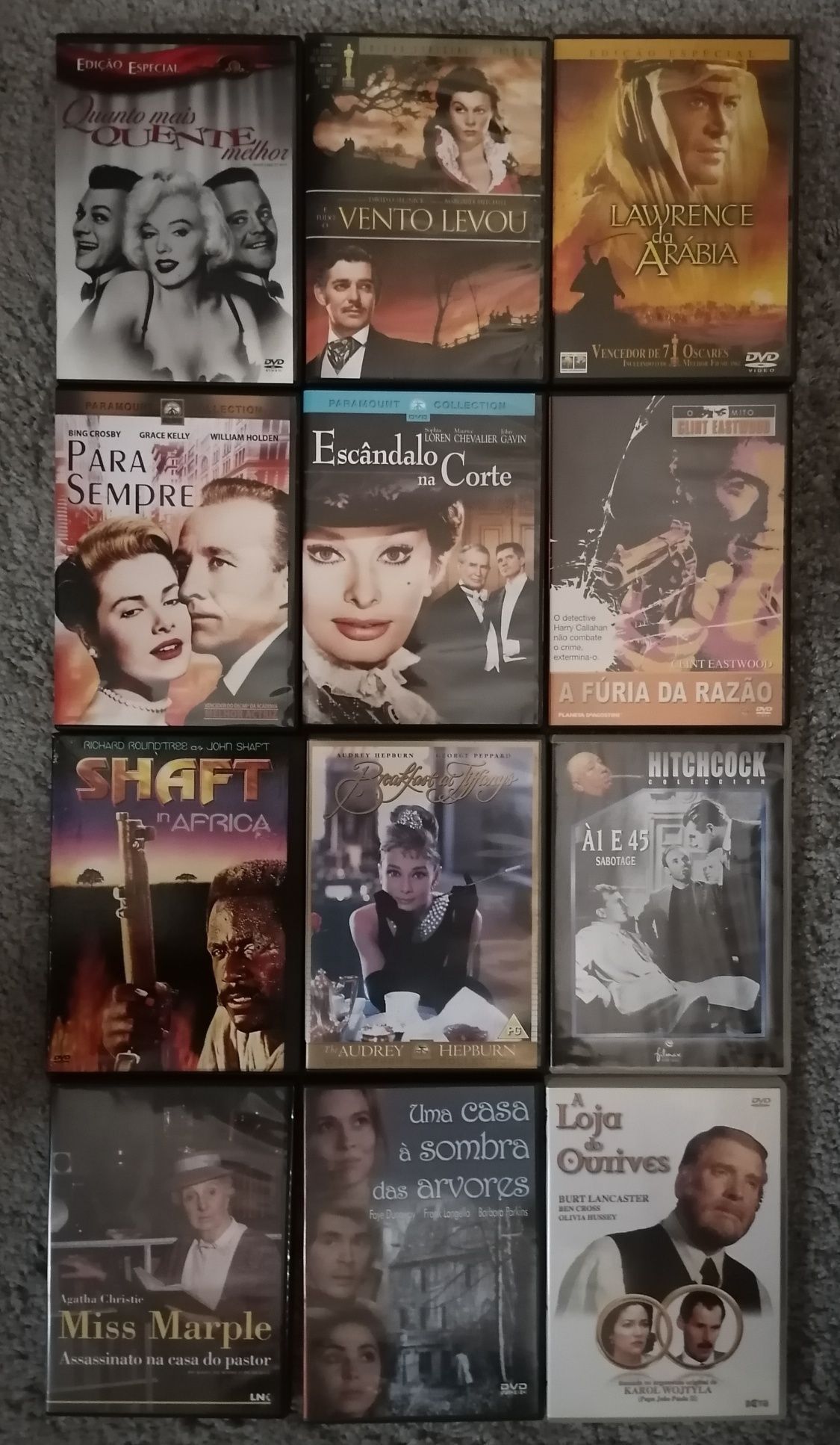 Lote 100 DVD's originais (LOTE 30)