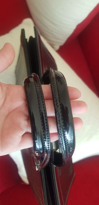 Сумка лаковая, портфель