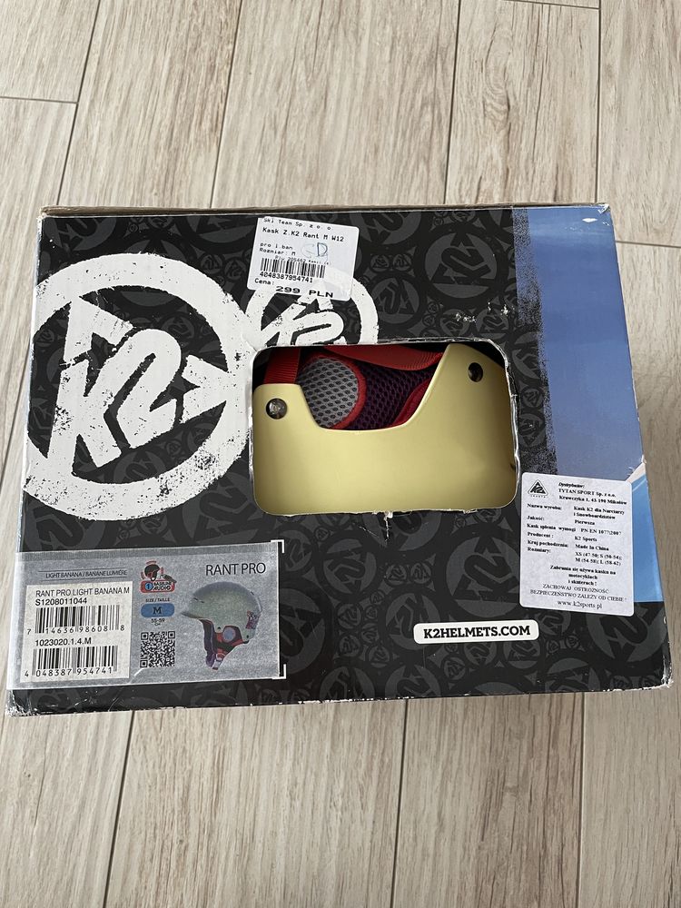 Kask K2 Rant PRO Light naraciarski snowboardowy