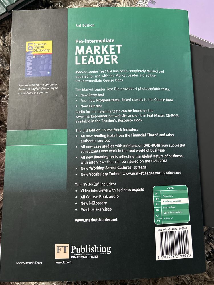 Market Leader 3rd Edition. Pre-Intermediate. Teacher's Book with Test