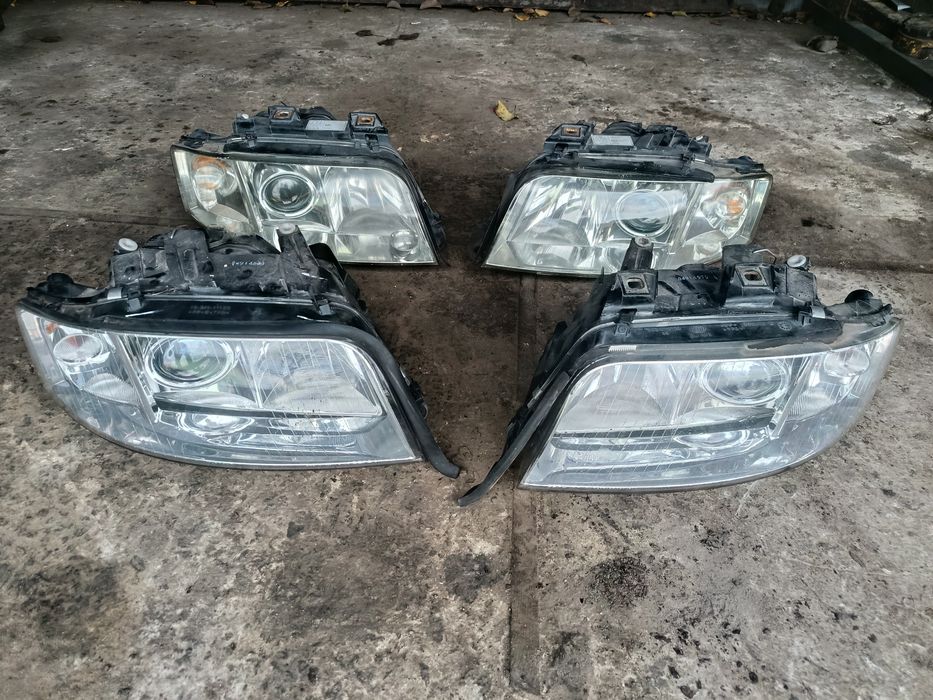 Передні фари Audi A6 C5 Passat. б5+ б5 лінзовані