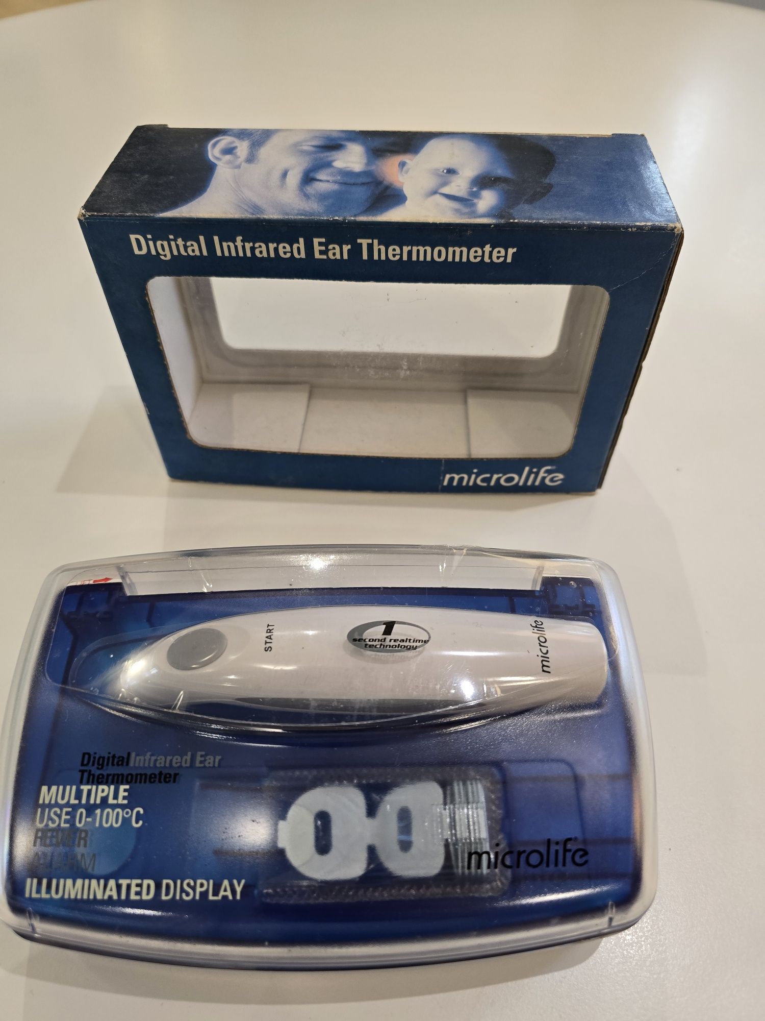 Termómetro digital com estojo - Excelente estado