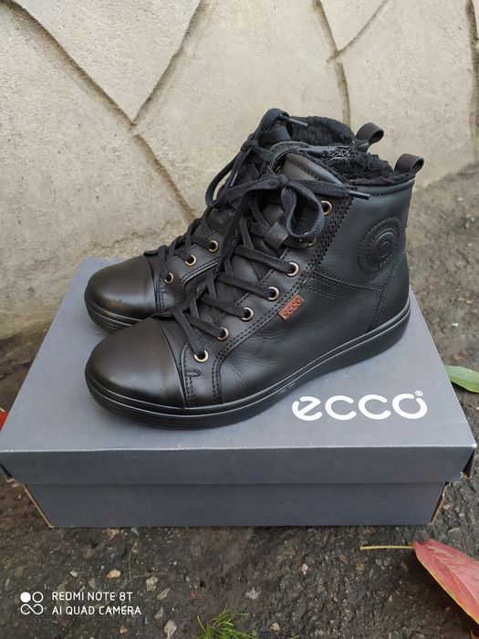 Ecco 37 ботинки на хлопчика зимові кеди черевики чоботи взуття ессо