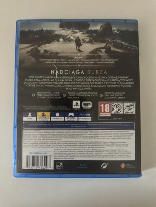 Gra Ghost Of Tsushima Director’s Cut PL PS4 PS5 PlayStation 4 5 Tanio!