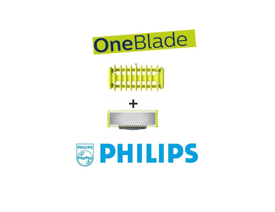 Змінне лезо Philips OneBlade Оригінал Двостороннє лезо QP