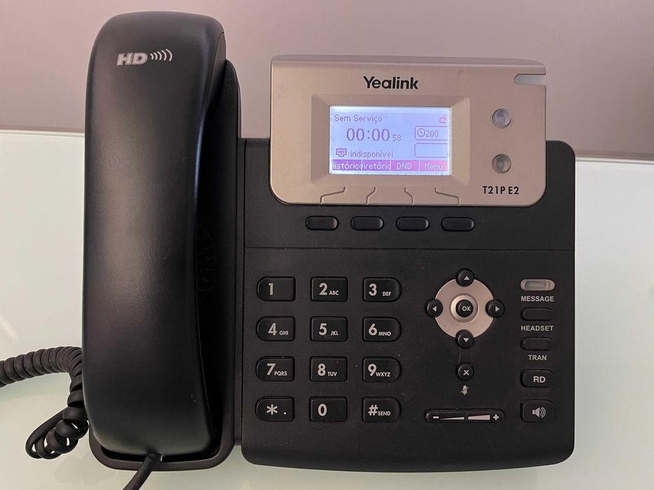 Telefone com fio YEALINK