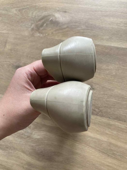 Baleriny buty melisski beżowe z kokardką gumowe Mohito r. 38