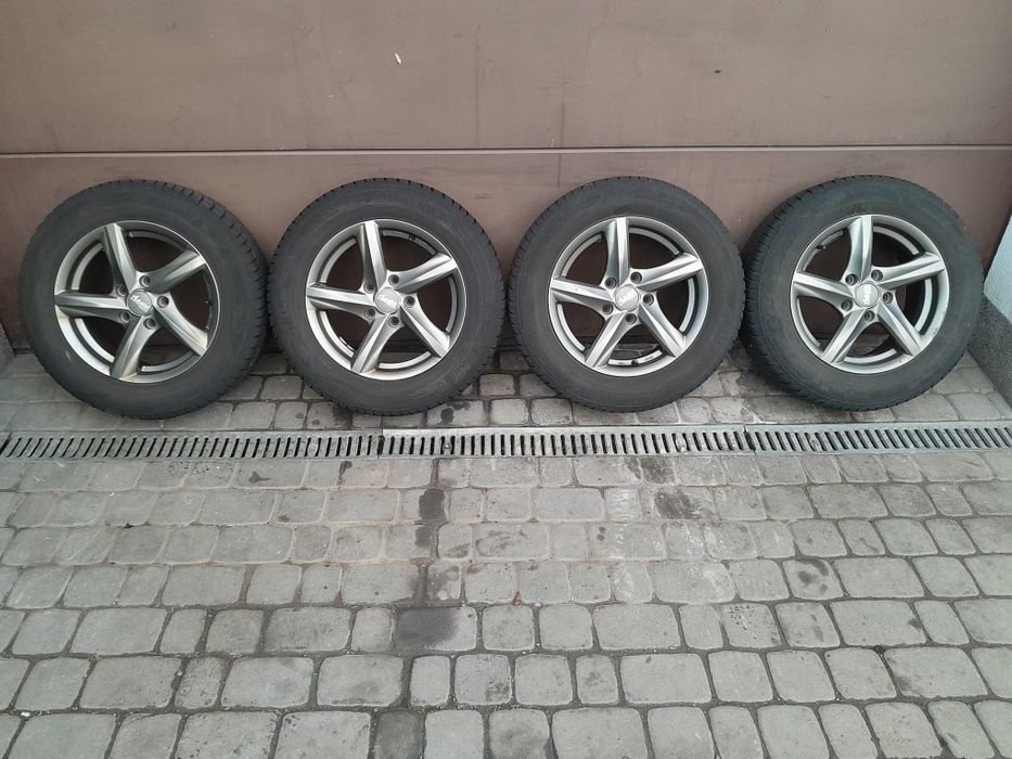 Koła zimowe aluminiowe 15x114.3 6,5J toyota mazda honda