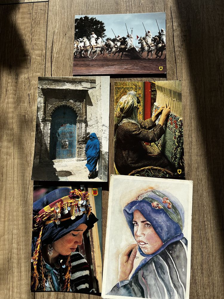 Zestaw pocztówek Maroko