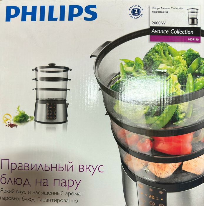 Philips HD9190 -parowar \ urządzenie do gotowania na parze