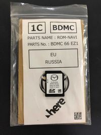 2024 Навигация Mazda 3 CX-30 Европа Украина SD card карта ВDMC66EZ1В