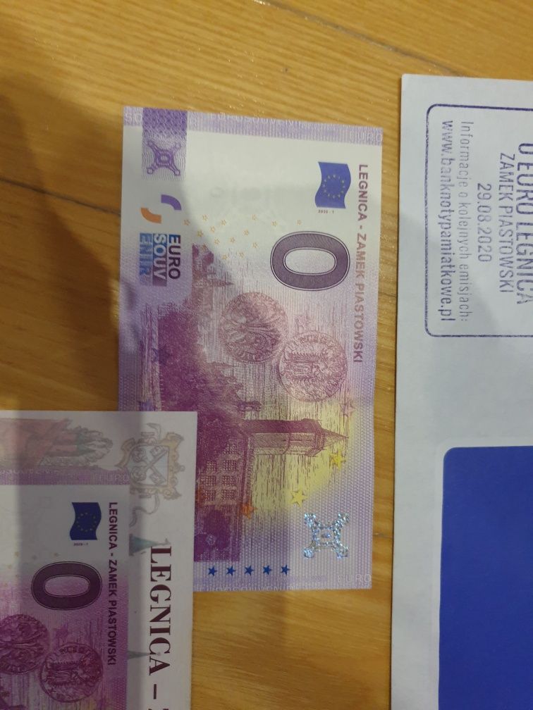 Banknot 0 Euro Zamek Legnicki