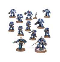 Space marines combat patrol w wypraskach