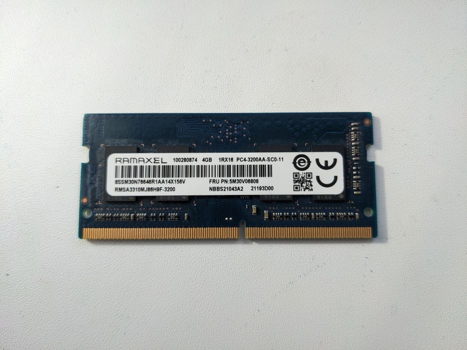 ОЗУ ddr4 3200 4gb , для ноутбука
