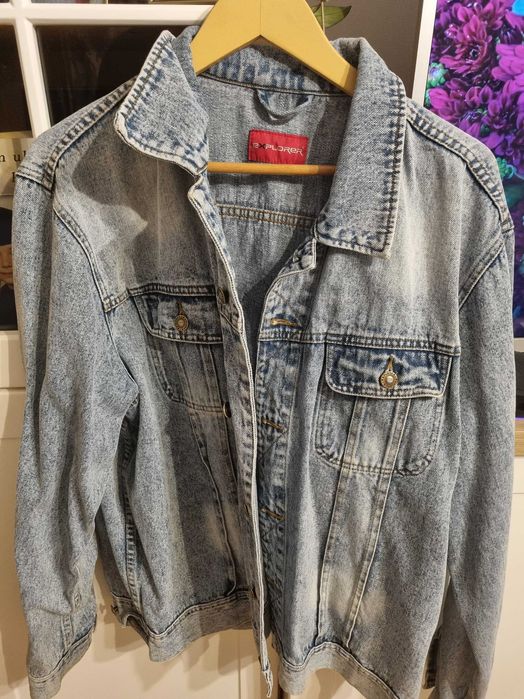Kurtka jeansowa oversize