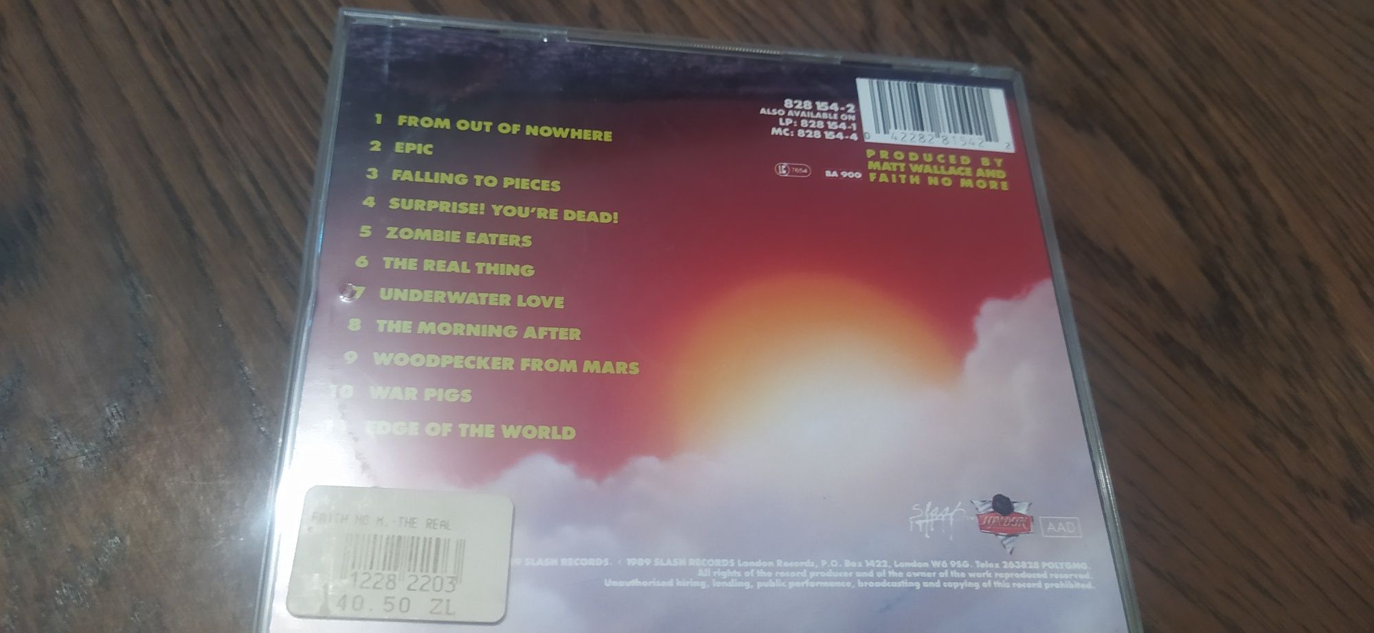 Faith More The Real Thing cd