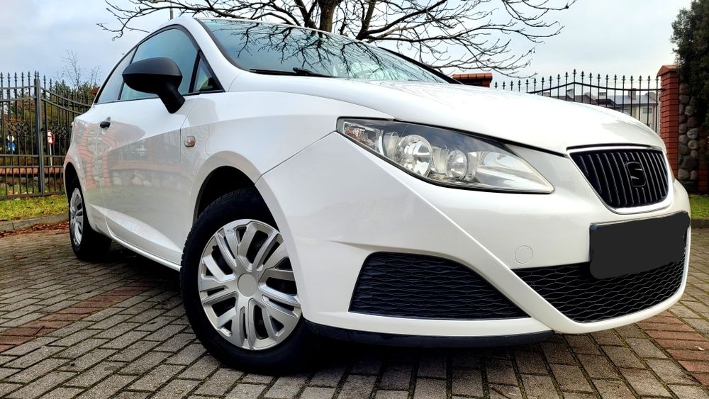 BIAŁA DAMA!Ibiza 1.2 benzyna z Klimą!Stan WZOROWY!