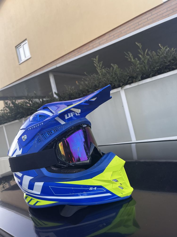 Capacete moto cross