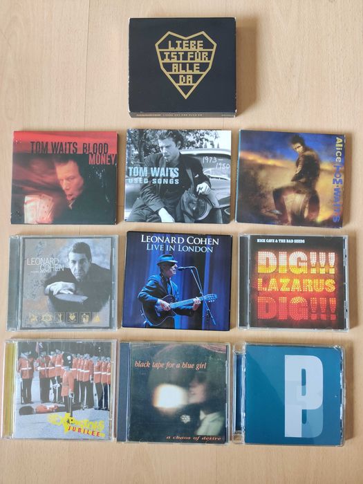 cd Leonard Cohen Sex Pistols Rodrigo Leão