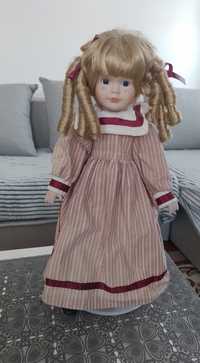 Lalka z porcelany firmy Kim Puppe.