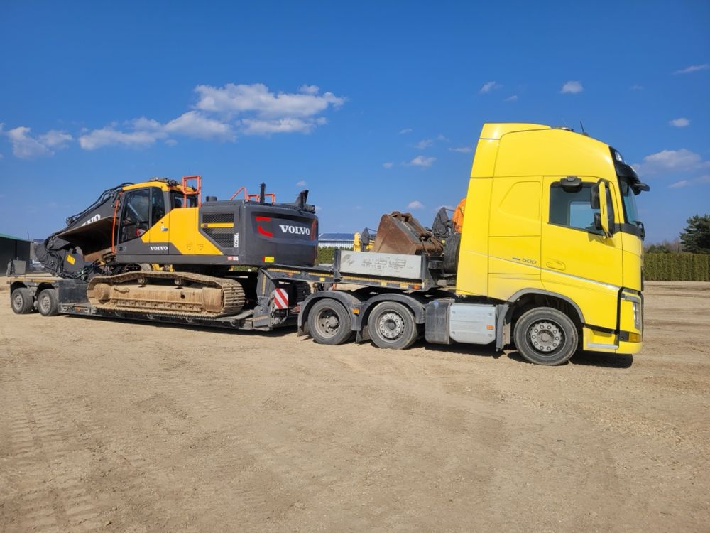 Transport niskopodwoziowy i laweta