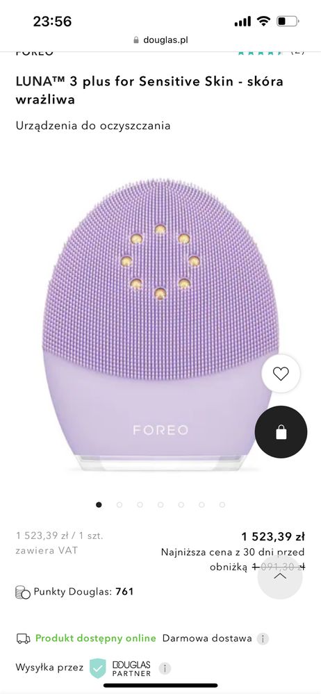 Szczoteczka  Foreo luna plus