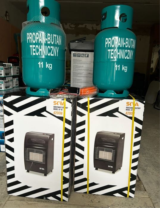 Газовий обігрівач балон редуктор 4,2 квт