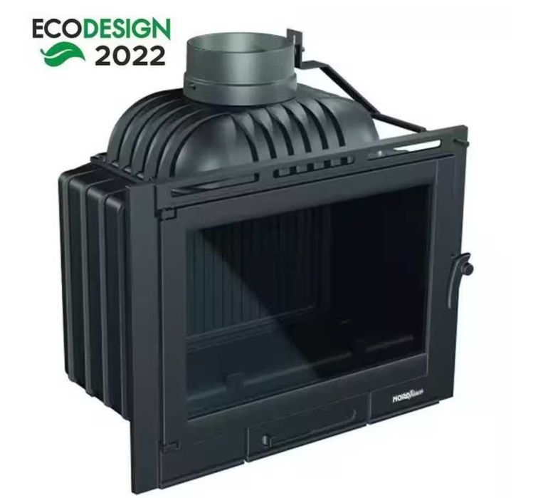 Kominek Nordflam 13kw + Radiator zestaw
