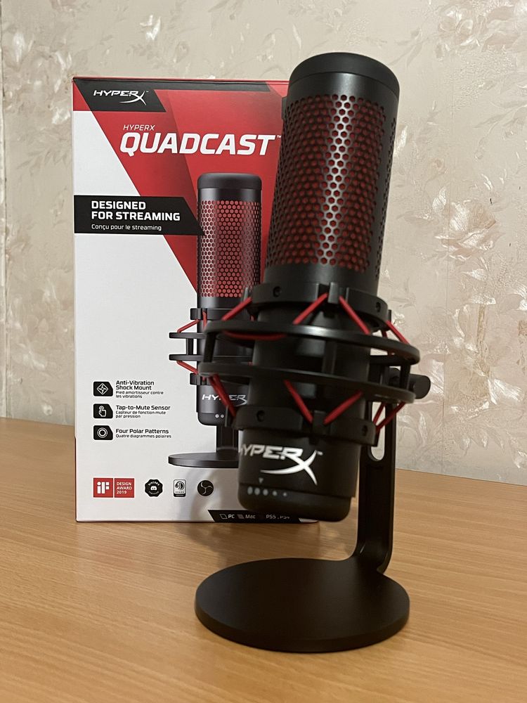 Продам мікрофон HyperX QuadCast