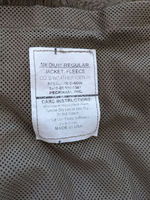 Фліс армії США ECWCS level 3 Polartec MR