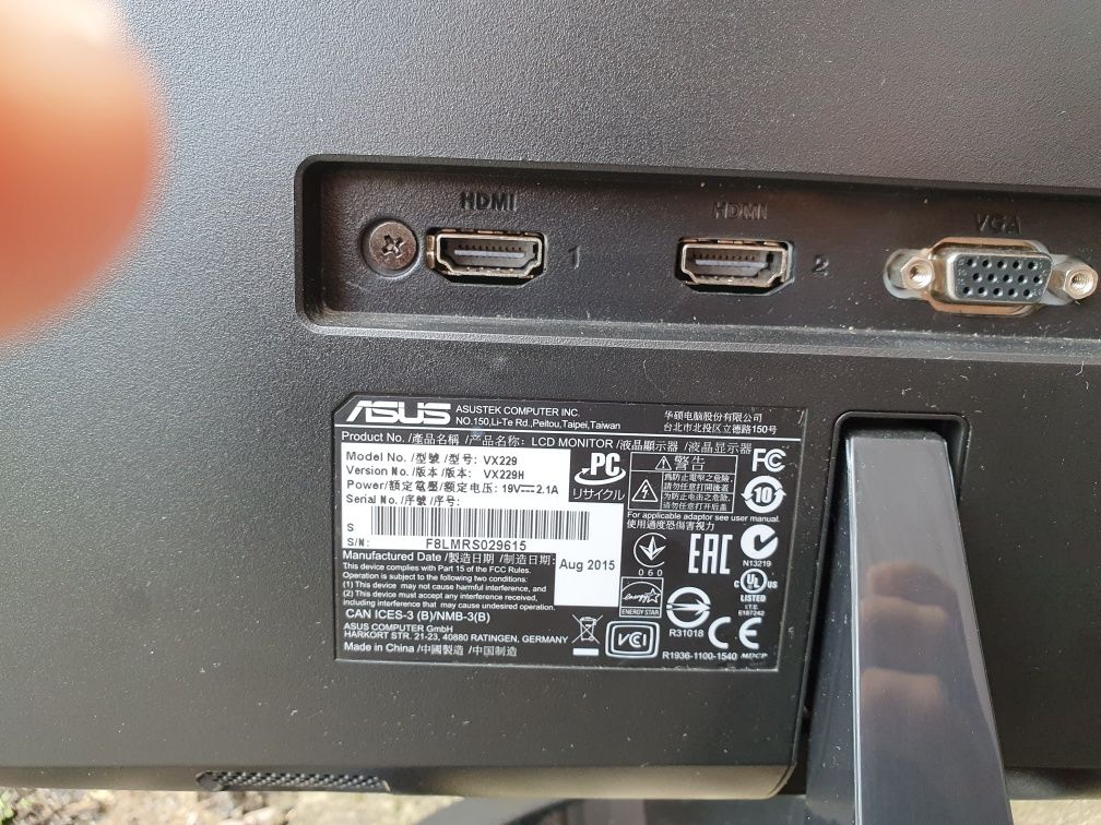 Monitor Asus VX229H