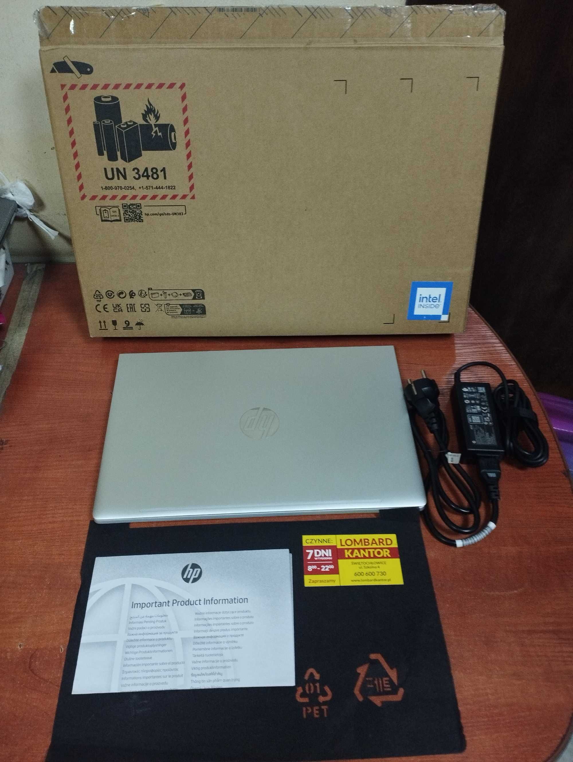 [4956/23] Laptop HP Probook 440 G9, 14 ", nieużywany. Pudełko.