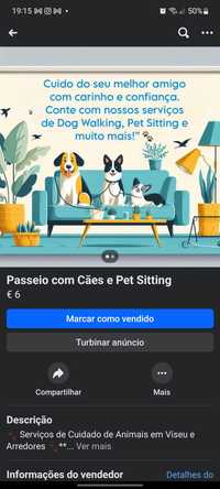 Passeio com Cães / Walking dog / dog Sitting / cat sitting