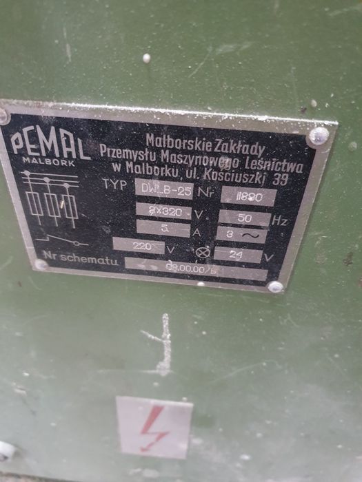 Wiertarko- frezarka Pemal typ DWLB-25