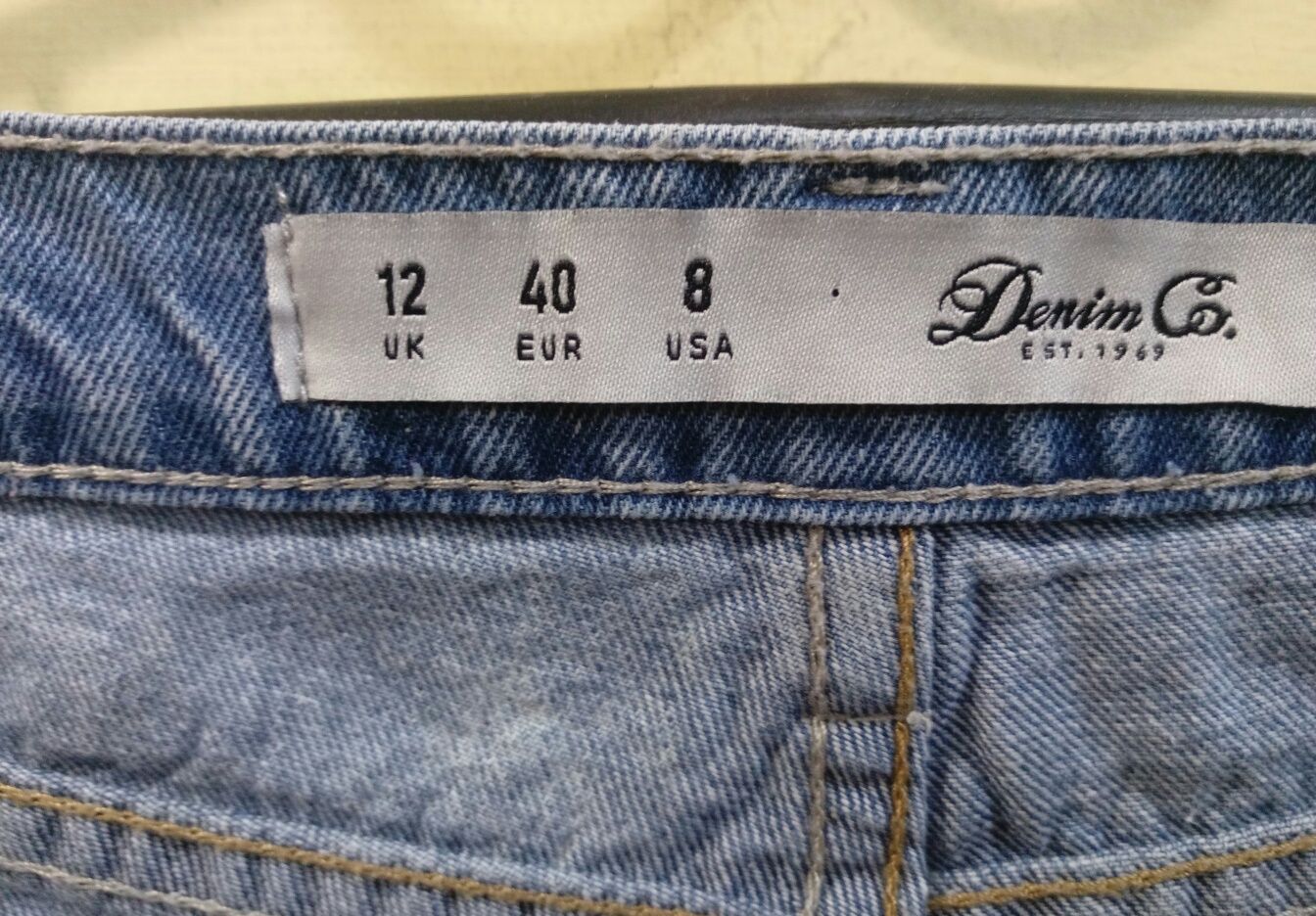 Оригинал летние короткие джинсовые шорты Denim Co.