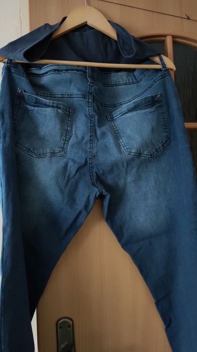 Spodnie ciążowe jeansowe r. 44, Bonprix