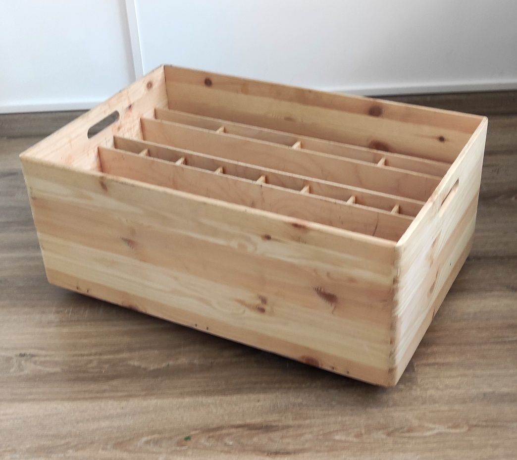 Skrzynka drewniana narzędziowa kufer skrzynia pudełko
