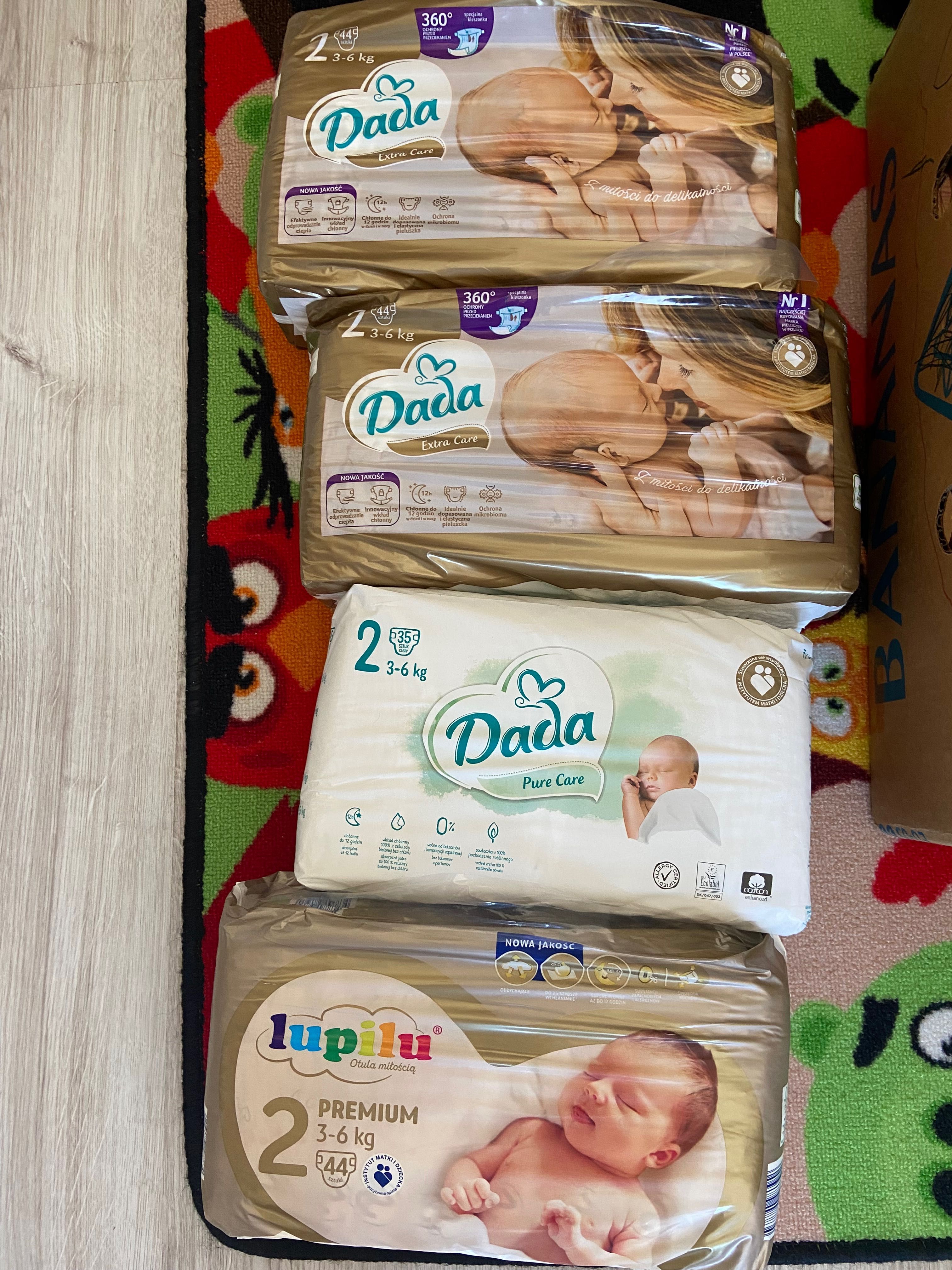 Pampersy Dada2 Pure Care, lupilu 2