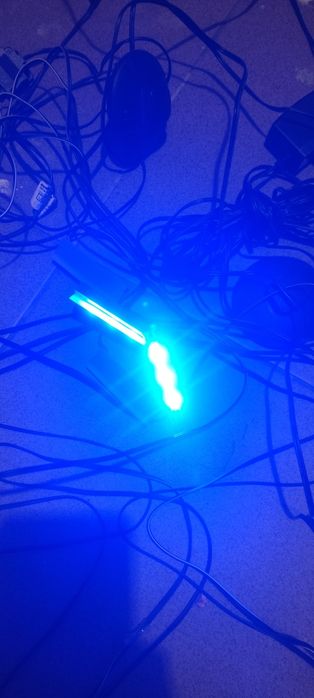 Zestaw oświetlenie LED półki szklanej