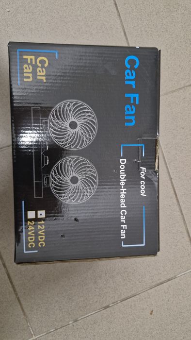 Wiatrak samochodowy, wemtylator podwojny