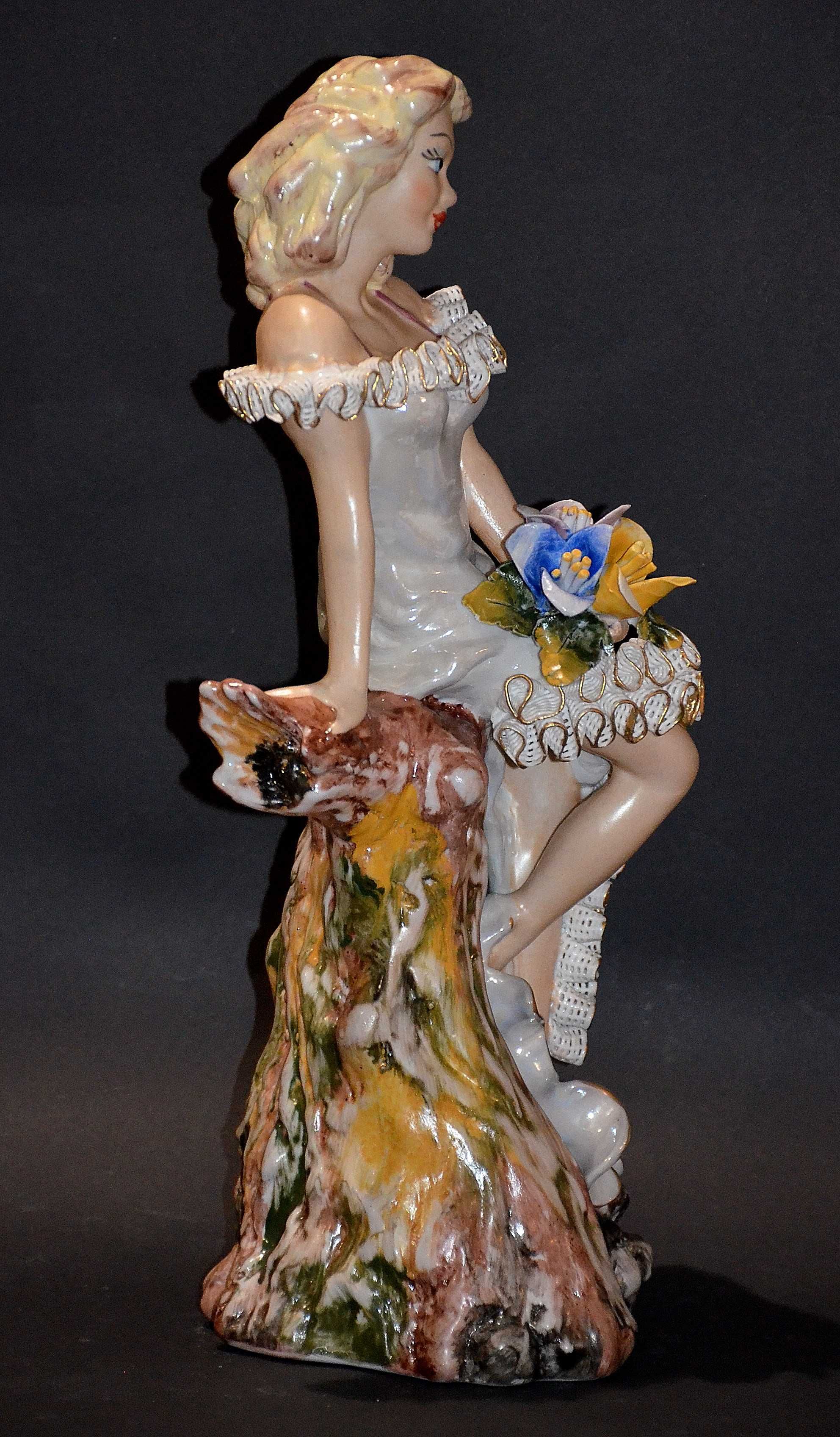 Porcelana Roceram figurka Lola 37cm do kolekcji