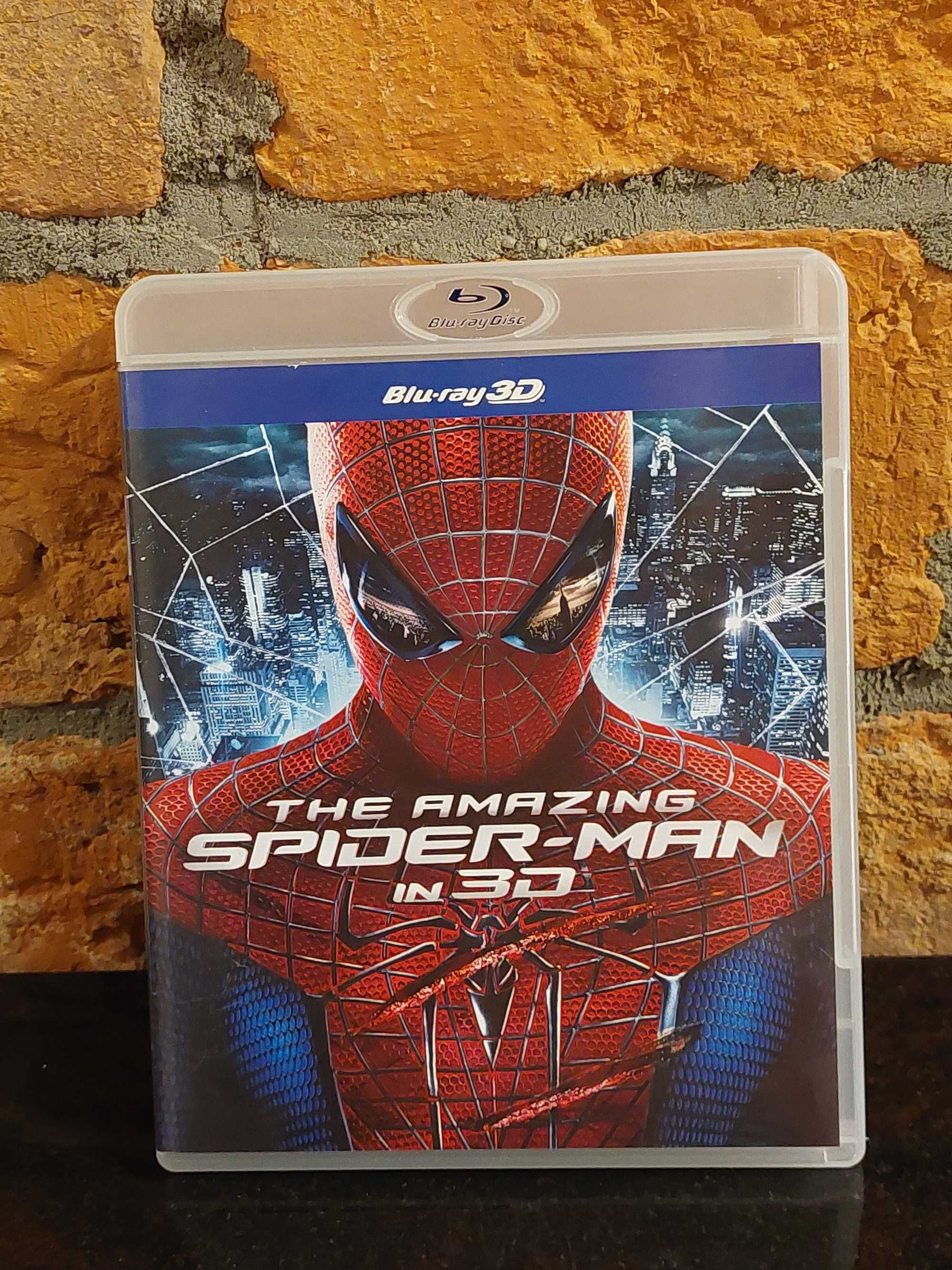 Płyta Film Blu-ray Niesamowity Amazing Spider-Man 2D 3D PL jak Nowa