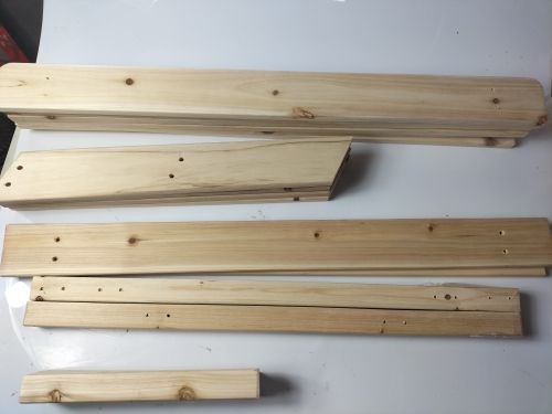 Pinolino ławka i stół dla dzieci, drewno, naturalny