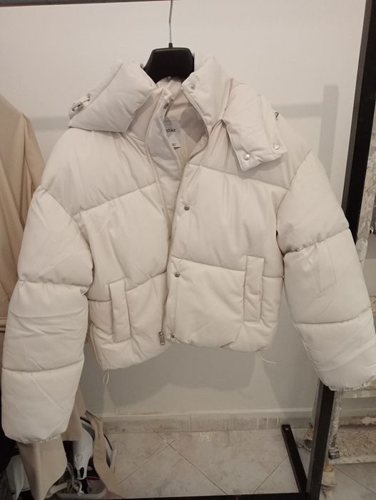 Casaco napa impermeável Bershka novo