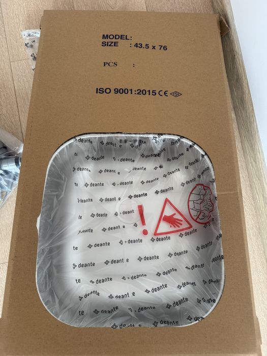 Nowy zlewozmywak+ bateria kuchenna Denate